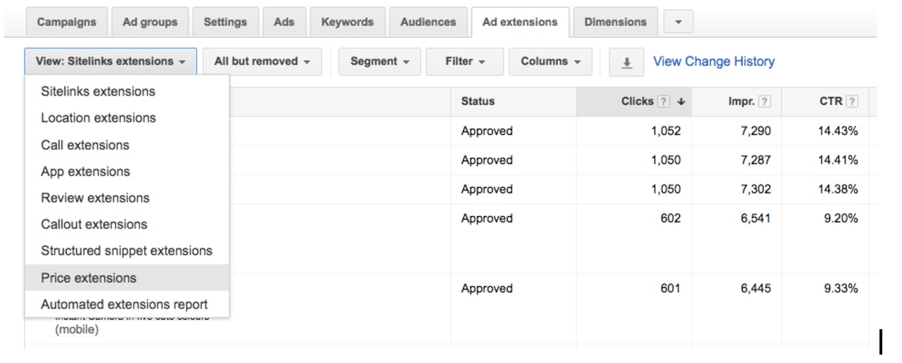 Introducing AdWords Price Extensions Bloom