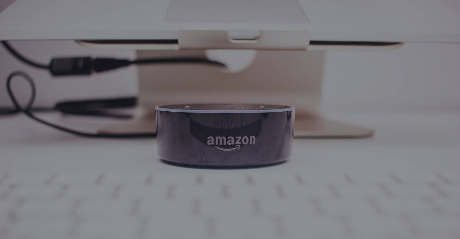 Amazon Echo on Desk