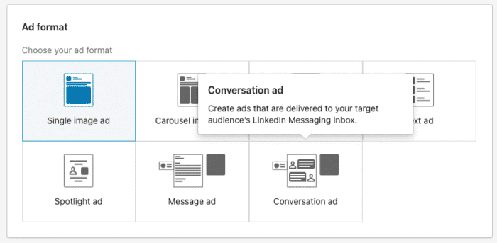 LinkedIn Conversation Ads